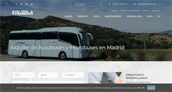 Desktop Screenshot of etrambus.es
